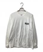 NEIGHBORHOODネイバーフッド）の古着「ロングスリーブカットソー」｜ホワイト