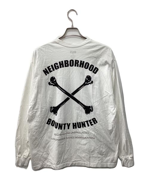NEIGHBORHOOD（ネイバーフッド）NEIGHBORHOOD (ネイバーフッド) ロングスリーブカットソー ホワイト サイズ:XLの古着・服飾アイテム