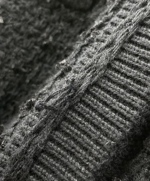 JOURNAL STANDARD relume（ジャーナルスタンダード レリューム）JOURNAL STANDARD relume (ジャーナルスタンダード レリューム) TWEEDYニットジャケット ブラック サイズ:FREEの古着・服飾アイテム