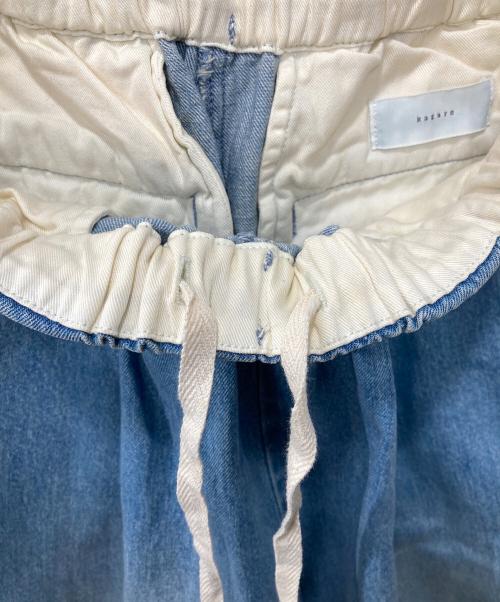 KAGURE（カグレ）kagure (カグレ) フェードデニムイージーパンツ インディゴ サイズ:FREEの古着・服飾アイテム