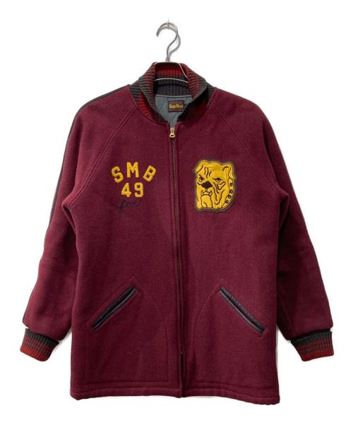 SLAP SHOT（スラップショット）SLAP SHOT (スラップショット) スタジャン レッド サイズ:Mの古着・服飾アイテム