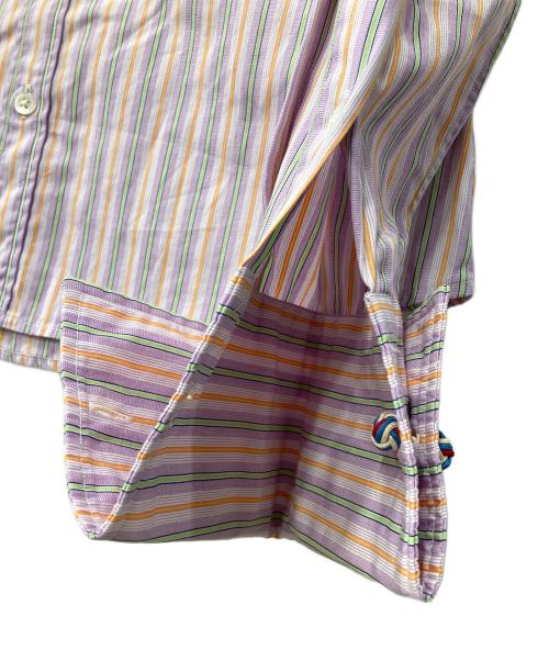 RALPH LAUREN（ラルフローレン）RALPH LAUREN (ラルフローレン) ストライプシャツ パープル サイズ:7の古着・服飾アイテム