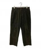 Henry Cotton'sヘンリーコットンズ）の古着「コーデュロイパンツ」｜カーキ