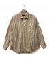 scott barber（スコット・バーバー）の古着「ストライプシャツ」｜ベージュ