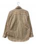 scott barber (スコット・バーバー) ストライプシャツ ベージュ サイズ:XL：5000円