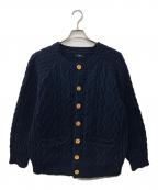 SHIPSシップス）の古着「ニットジャケット」｜ネイビー