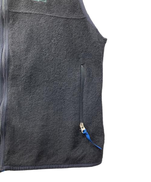 Patagonia SYNCHILLA（パタゴニア シンチラ）Patagonia SYNCHILLA (パタゴニア シンチラ) フリースベスト ブラック サイズ:Lの古着・服飾アイテム
