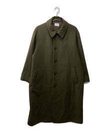 superNova.（スーパーノヴァ）の古着「ステンカラーコート」｜グリーン