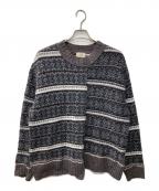 NIKKI essential piecesニッキ エッセンシャルピーシーズ）の古着「カシミア混ウールニット」｜グレー