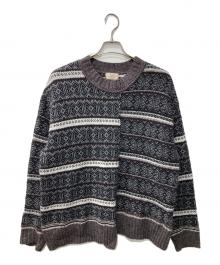 NIKKI essential pieces（ニッキ エッセンシャルピーシーズ）の古着「カシミア混ウールニット」｜グレー