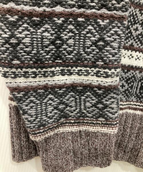 NIKKI essential pieces（ニッキ エッセンシャルピーシーズ）NIKKI essential pieces (ニッキ エッセンシャルピーシーズ) カシミア混ウールニット グレー サイズ:3の古着・服飾アイテム