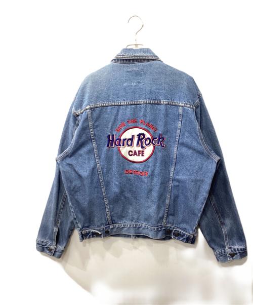 Hard Rock cafe（ハードロックカフェ）Hard Rock cafe (ハードロックカフェ) デニムジャケット インディゴ サイズ:Mの古着・服飾アイテム
