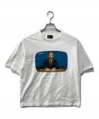 KOLORカラー）の古着「26SS/プリントtシャツ」｜ホワイト