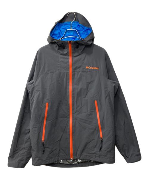 Columbia（コロンビア）Columbia (コロンビア) フーデッドジャケット/ナイロンジャケット グレー サイズ:Mの古着・服飾アイテム