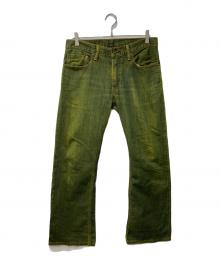 LEVI'S（リーバイス）の古着「527ブーツカット/デニムパンツ」｜グリーン
