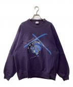 crazy shirtsクレイジーシャツ）の古着「裏起毛スウェット」｜パープル
