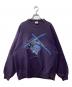 crazy shirts（クレイジーシャツ）の古着「裏起毛スウェット」｜パープル