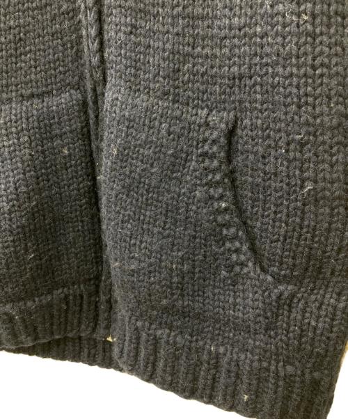 CANADIAN SWEATER（カナディアンセーター）CANADIAN SWEATER (カナディアンセーター) カウチンニットカーディガン ネイビー サイズ:表記なしの古着・服飾アイテム