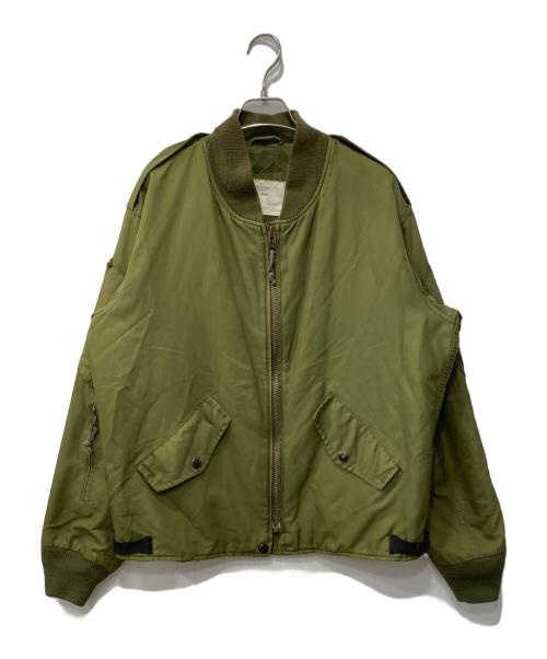 Canadian Army（カナダ軍）Canadian Army (カナダ軍) 01s/フライトジャケット オリーブ サイズ:不明の古着・服飾アイテム