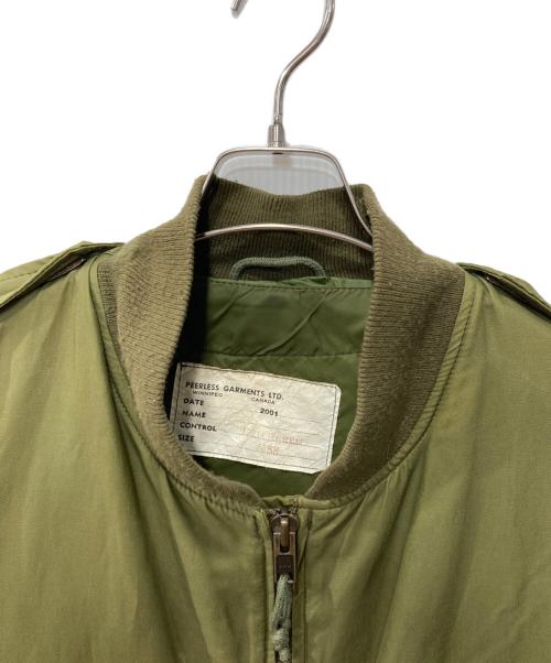 Canadian Army（カナダ軍）Canadian Army (カナダ軍) 01s/フライトジャケット オリーブ サイズ:不明の古着・服飾アイテム