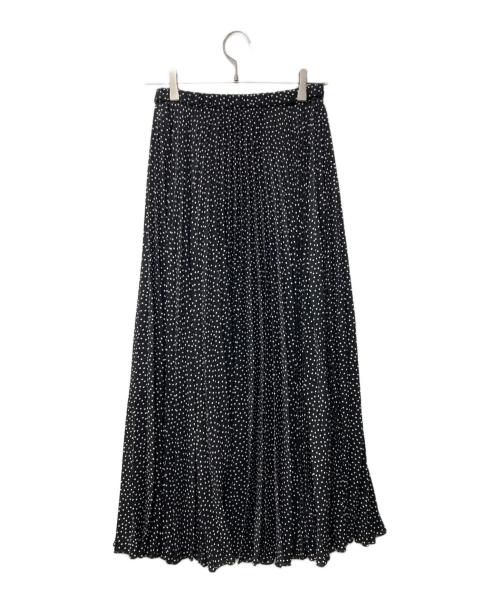 UNITED ARROWS TOKYO（ユナイテッドアローズトウキョウ）UNITED ARROWS TOKYO (ユナイテッドアローズトウキョウ) ドットスカート ブラック サイズ:38の古着・服飾アイテム