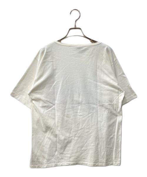 LASER ART WEAR（レーザーアートウェア）LASER ART WEAR (レーザーアートウェア) 90‐00's/プリントTシャツ ベージュ サイズ:Lの古着・服飾アイテム