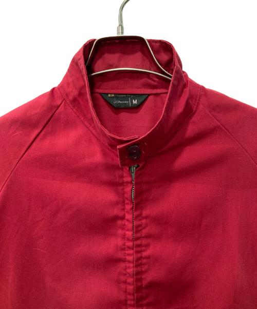 J.C.PENNY（ジェーシーペニー）J.C.PENNY (ジェーシーペニー) ジップアップジャケット レッド サイズ:Mの古着・服飾アイテム