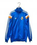 adidasアディダス）の古着「トラックジャケット/レアル・マドリード アンセム」｜ブルー