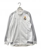 adidasアディダス）の古着「2015-2016 レアル・マドリッド アンセム/トラックジャケット」｜ホワイト