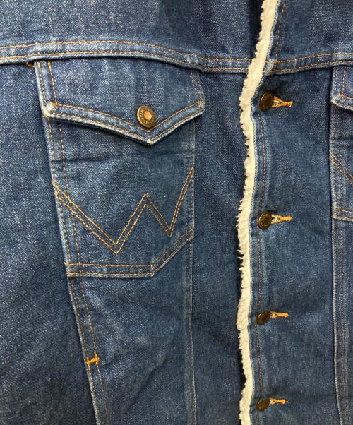 Wrangler（ラングラー）Wrangler (ラングラー) 裏ボアジャケット インディゴ サイズ:Mの古着・服飾アイテム
