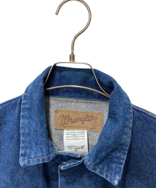 Wrangler（ラングラー）Wrangler (ラングラー) 90s/デニムジャケット インディゴ サイズ:Mの古着・服飾アイテム