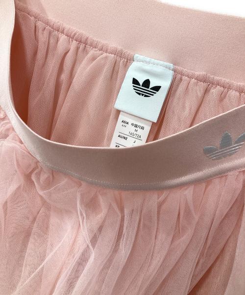 adidas（アディダス）adidas (アディダス) アディルナ チュールスカート ピンク サイズ:Lの古着・服飾アイテム