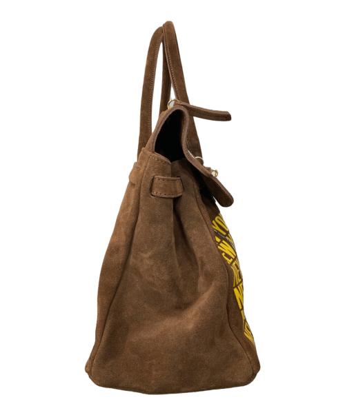 MIA BAG（ミーアバッグ）MIA BAG (ミーアバッグ) 2WAYショルダーバッグ ブラウンの古着・服飾アイテム