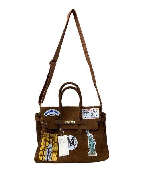 MIA BAG（ミーアバッグ）MIA BAG (ミーアバッグ) 2WAYショルダーバッグ ブラウンの古着・服飾アイテム