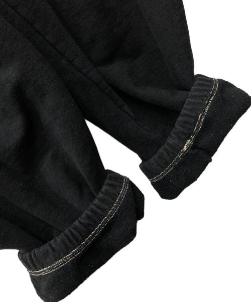 stussy（ステューシー）stussy (ステューシー) Contrast Stitch Label Sweat Pant/スウェットパンツ ブラック サイズ:Sの古着・服飾アイテム
