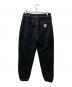 stussy (ステューシー) Contrast Stitch Label Sweat Pant/スウェットパンツ ブラック サイズ:S：14000円