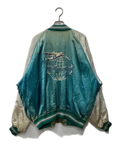 AVIREX（アヴィレックス）AVIREX (アヴィレックス) スカジャン グリーン サイズ:Mの古着・服飾アイテム