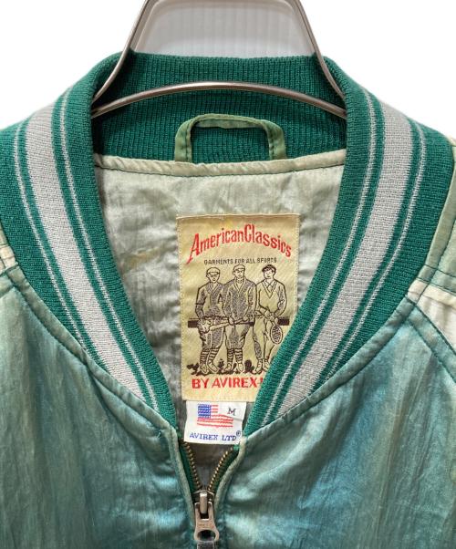AVIREX（アヴィレックス）AVIREX (アヴィレックス) スカジャン グリーン サイズ:Mの古着・服飾アイテム