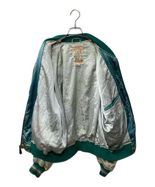 AVIREX（アヴィレックス）AVIREX (アヴィレックス) スカジャン グリーン サイズ:Mの古着・服飾アイテム