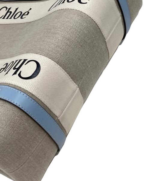 Chloe（クロエ）Chloe (クロエ) Woody/トートバッグ/ミディアム ベージュの古着・服飾アイテム