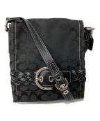 COACHコーチ）の古着「ショルダーバッグ」｜ブラック
