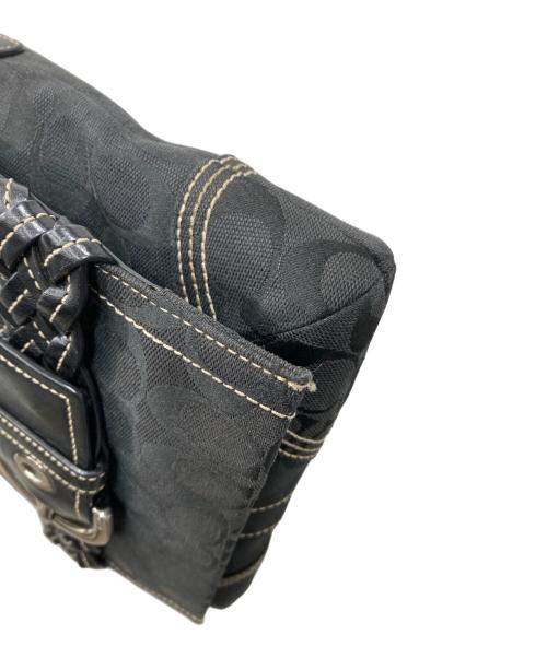 COACH（コーチ）COACH (コーチ) ショルダーバッグ ブラックの古着・服飾アイテム