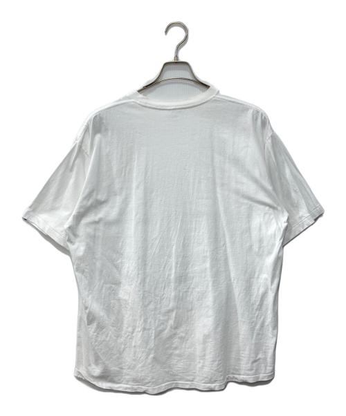 A BATHING APE（アベイシングエイプ）A BATHING APE (アベイシングエイプ) BAPE CHECK BY BATHING APE TEE/プリントTシャツ ホワイト サイズ:2XLの古着・服飾アイテム