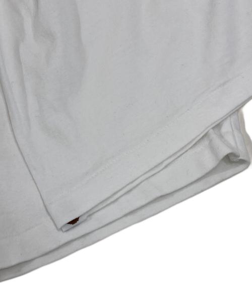 A BATHING APE（アベイシングエイプ）A BATHING APE (アベイシングエイプ) BAPE CHECK BY BATHING APE TEE/プリントTシャツ ホワイト サイズ:2XLの古着・服飾アイテム