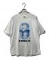 A BATHING APE（アベイシングエイプ）の古着「BAPE CHECK BY BATHING APE TEE/プリントTシャツ」｜ホワイト