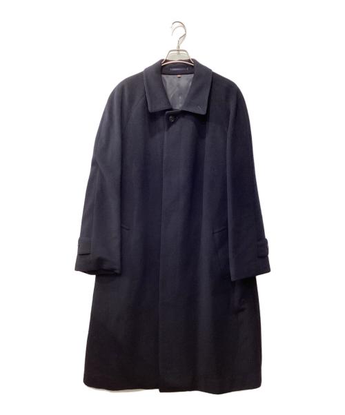 J.PRESS（ジェイプレス）J.PRESS (ジェイプレス) カシミア混ウールコート ネイビー サイズ:Lの古着・服飾アイテム