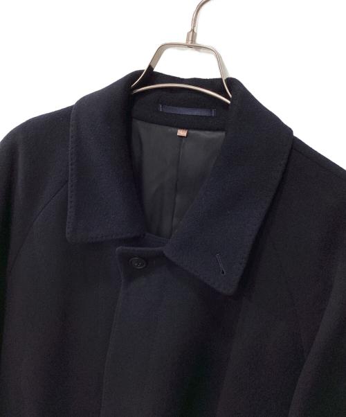 J.PRESS（ジェイプレス）J.PRESS (ジェイプレス) カシミア混ウールコート ネイビー サイズ:Lの古着・服飾アイテム