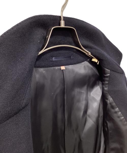 J.PRESS（ジェイプレス）J.PRESS (ジェイプレス) カシミア混ウールコート ネイビー サイズ:Lの古着・服飾アイテム