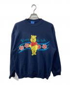 Poohプー）の古着「90s 古着スウェット」｜ネイビー