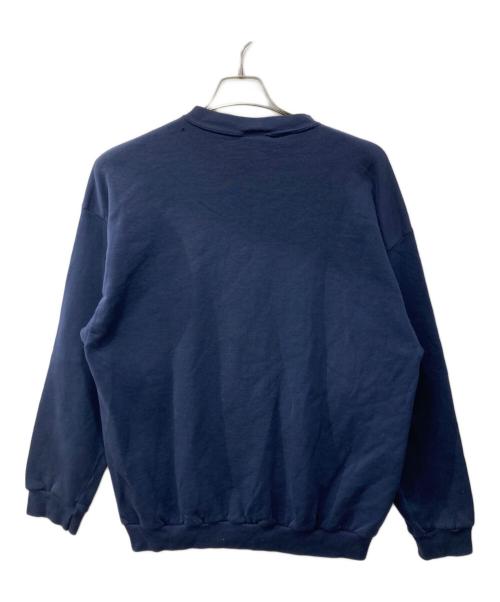 Pooh（プー）pooh (プー) 90s 古着スウェット ネイビー サイズ:タグ切れの為不明の古着・服飾アイテム